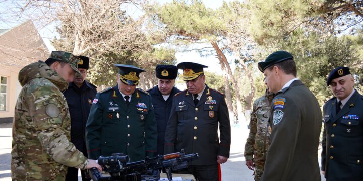 Georgian delegation visits military units of Azerbaijan’s Special Forces and Naval Forces