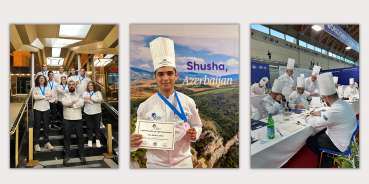 Azerbaijani culinary team take four bronzes at Worldchefs European Grand Prix 2023 in Italy