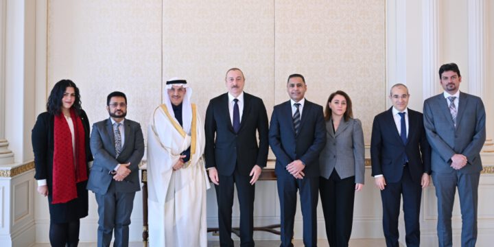 Prezident İlham Əliyev İslam İnkişaf Bankı qrupunun prezidentini qəbul edib