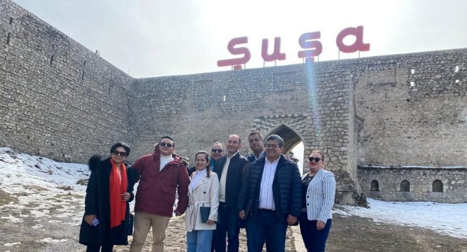 Mexican parliamentary delegation visits Azerbaijan’s city of Shusha