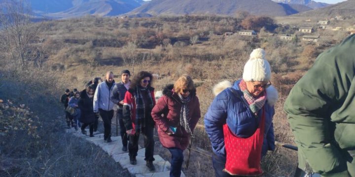 On iki ölkəni təmsil edən beynəlxalq səyahətçilər qrupunun Qarabağ və Şərqi Zəngəzura səfəri başlayıb