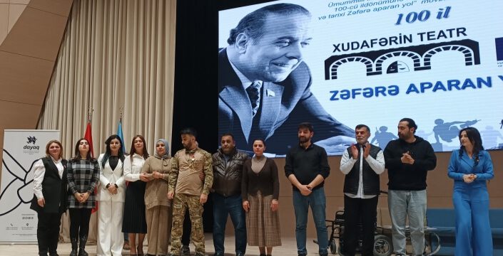 “Heydər Əliyev və tarixi Zəfərə aparan yol” tamaşası nümayiş olunub
