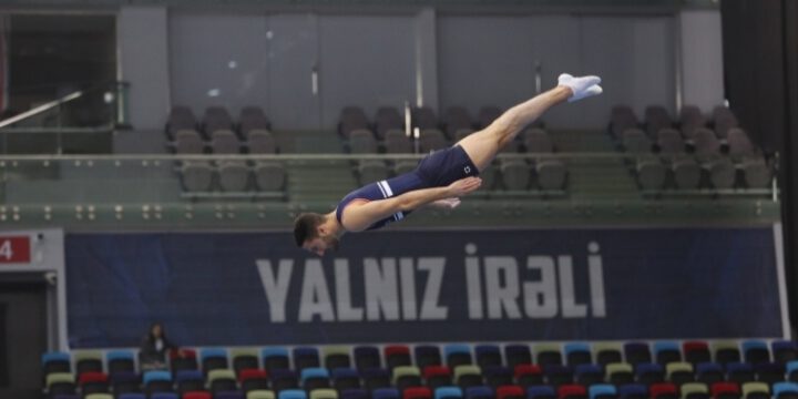 Dünya kuboku: Kişi batutçular arasında fərdi proqram üzrə finalçılar bəlli olub