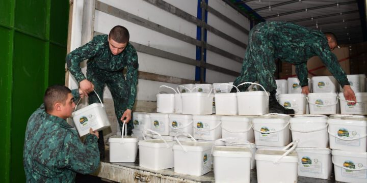 DSX Türkiyəyə növbəti dəfə ərzaq yardımı göndərib