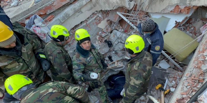 Azerbaijan rescues 37 people from earthquake rubble in southern Türkiye