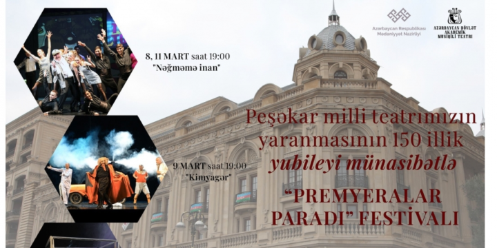 Musiqili Teatr “Premyeralar paradı”na hazırlaşır