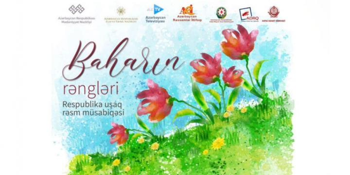 “Baharın rəngləri” adlı rəsm müsabiqəsi davam edir