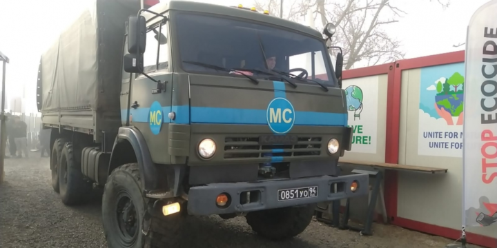 Rusiya sülhməramlılarının daha beş avtomobili aksiya ərazisindən maneəsiz keçib