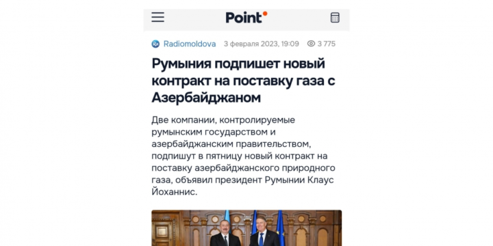 Moldovan media hails importance of ministerial meetings held in Baku