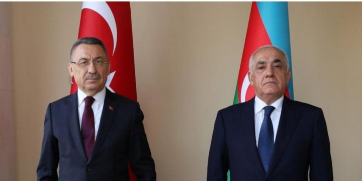 Əli Əsədov Türkiyənin Vitse-prezidenti Fuat Oktaya başsağlığı verib