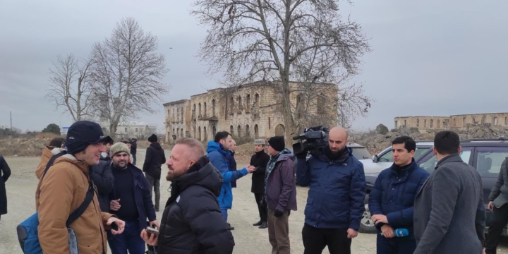 Beynəlxalq səyahətçilər Ağdam mədəniyyətinin qızıl səhifələri ilə tanış olublar 