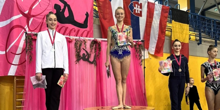 Azerbaijani female gymnasts win two medals in Hungary