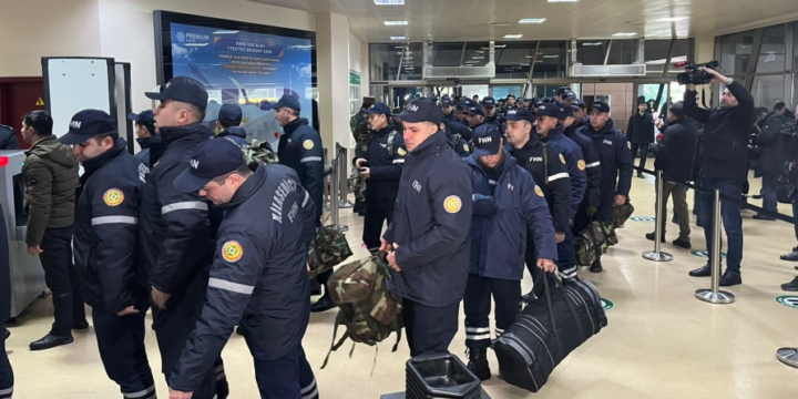 On Azerbaijani President`s instructions, Ministry of Emergency Situations rescue forces leave for Türkiye