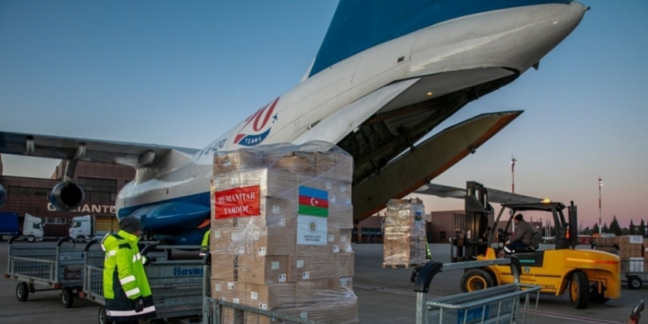 On Azerbaijani First Vice-President`s instructions, another plane with humanitarian aid set to fly to quake-hit Türkiye