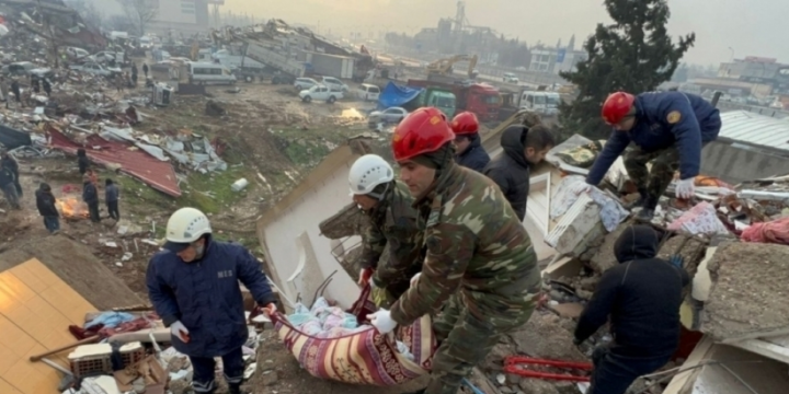 Azerbaijani rescuers pull 45 people alive from quake rubble in southern Türkiye