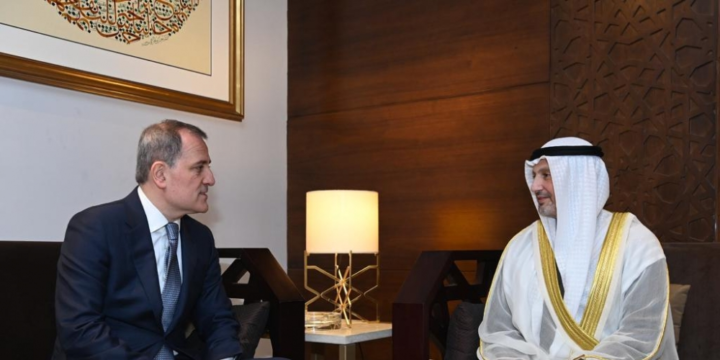 Azerbaijani FM meets his Kuwaiti counterpart in Egypt