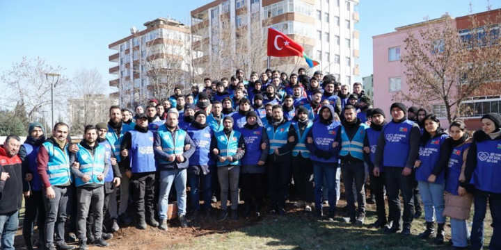 Azərbaycan könüllüləri Türkiyədə fəaliyyətini davam etdirir