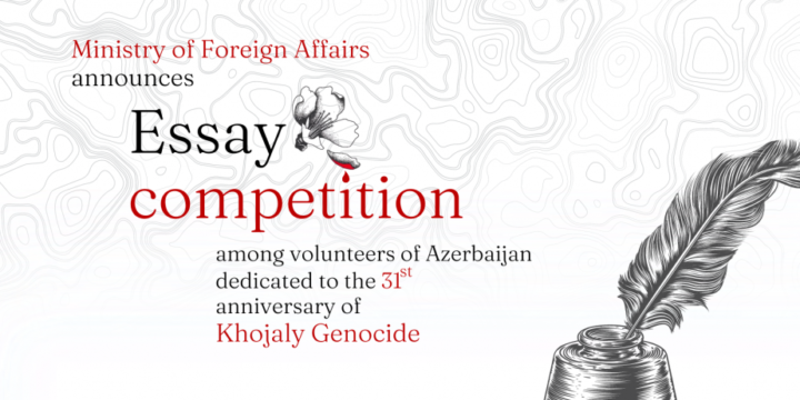 XİN Xocalı soyqırımı ilə bağlı esse müsabiqəsi elan edib