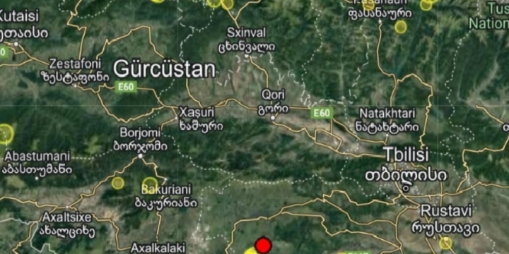 Gürcüstanda iki dəfə zəlzələ baş verib