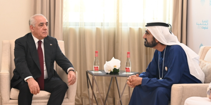 Azerbaijani PM meets with UAE Vice President