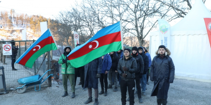 Azerbaijani eco-activists’ peaceful protest on Lachin–Khankendi road enters 68th day