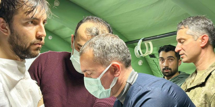 Hərbi tibb personalımızın Kahramanmaraşda fəaliyyəti davam edir