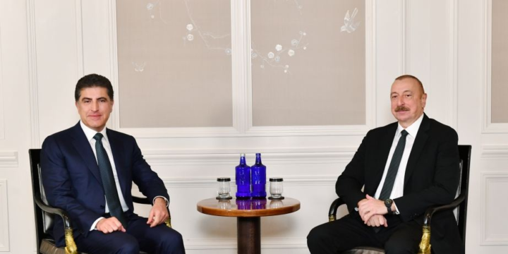 Prezident İlham Əliyev Neçirvan Bərzanini Azərbaycana səfərə dəvət edib 