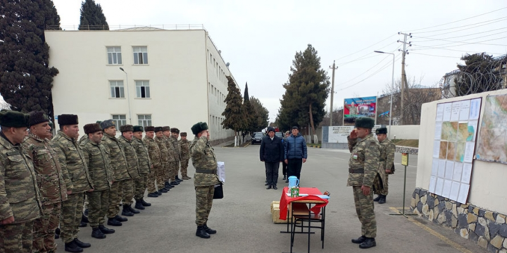 Command-staff exercises held at mobilization support base, Ministry of Defense