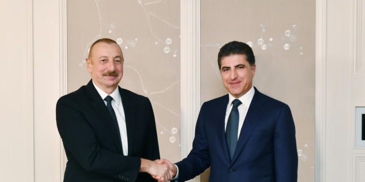 President Ilham Aliyev met with head of Kurdistan Region of Iraq in Munich