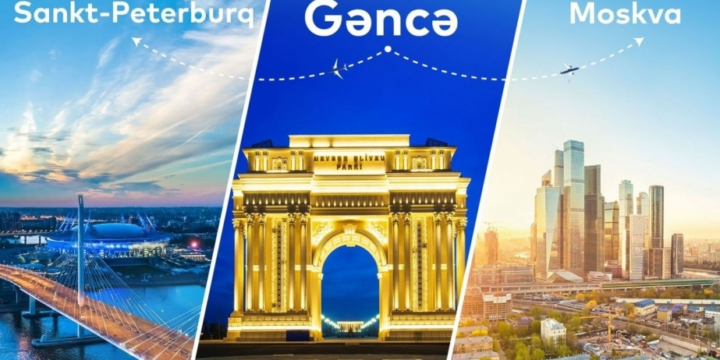 AZAL Gəncədən Moskva və Sankt-Peterburqa uçuşlar üçün aviabilet satışına başlayır