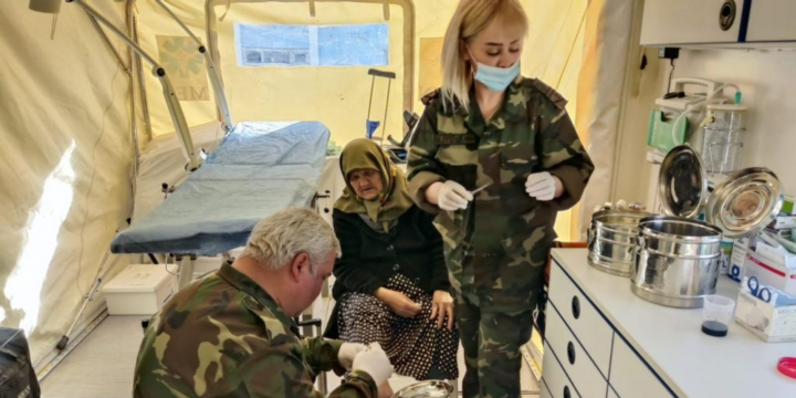 Azerbaijani mobile field hospital provides medical services to 1,623 quake survivors in Türkiye