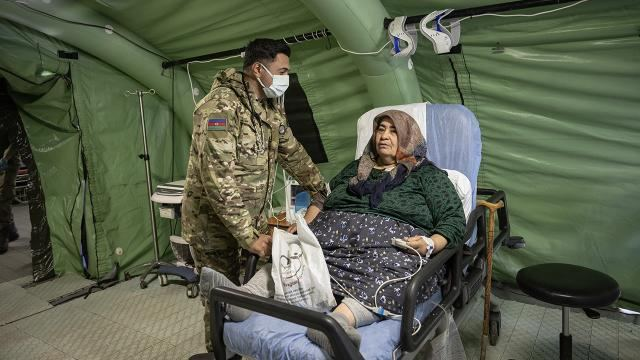 Azərbaycan hərbi həkimlərinin fəaliyyəti Türkiyə mediasında