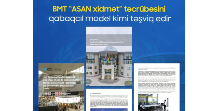BMT “ASAN xidmət” təcrübəsini qabaqcıl model kimi təşviq edir