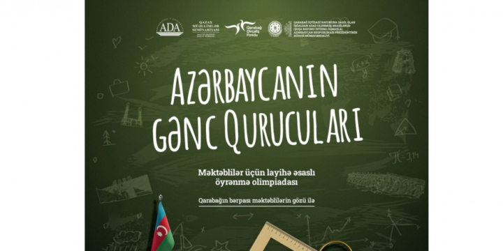 “Qarabağın bərpası şagirdlərin gözü ilə” şüarı altında olimpiada keçirilir