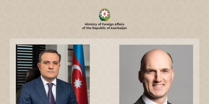 Ceyhun Bayramovla Böyük Britaniyanın Dövlət naziri arasında telefon danışığı olub