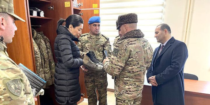 Ombudsman’s Office representatives visit one of military units