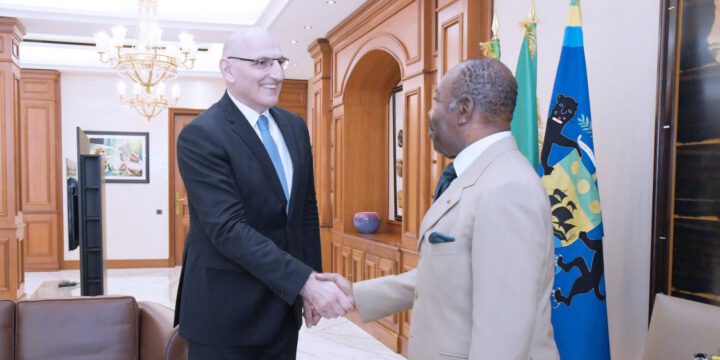 Azərbaycanın Birinci vitse-prezidentinin köməkçisi Qabon Prezidenti ilə görüşüb