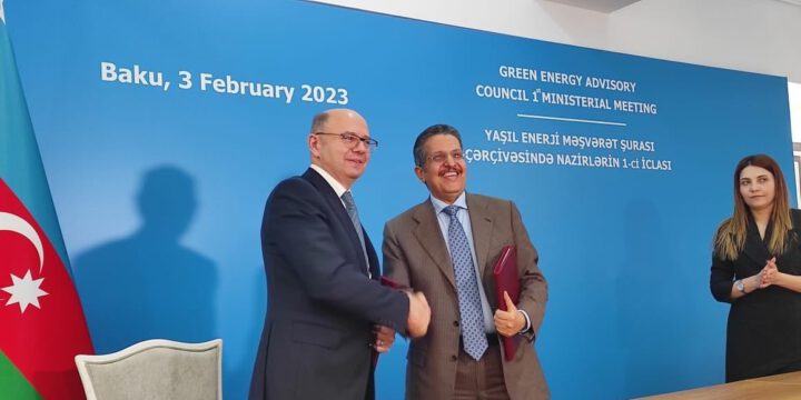 Energetika Nazirliyi və ACWA Power şirkəti arasında əməkdaşlıq sənədləri imzalanıb