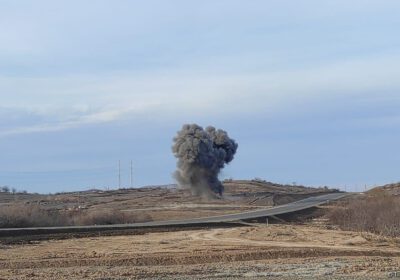 Suqovuşanda mina partlayıb: bir nəfər xəsarət alıb