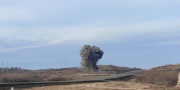 Suqovuşanda mina partlayıb: bir nəfər xəsarət alıb