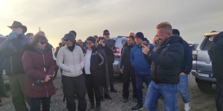 Beynəlxalq səyahətçilər erməni işğalından azad edilən Füzulidə kütləvi məzarlıqları ziyarət ediblər