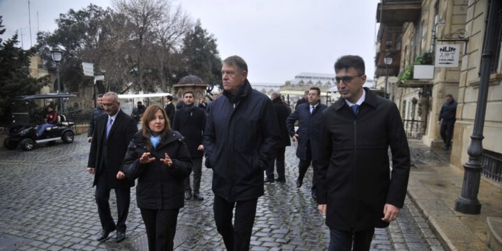 Romanian President visits Icherisheher