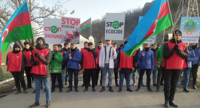 Laçın-Xankəndi yolu: Ekoaksiya 80 gündür davam edir