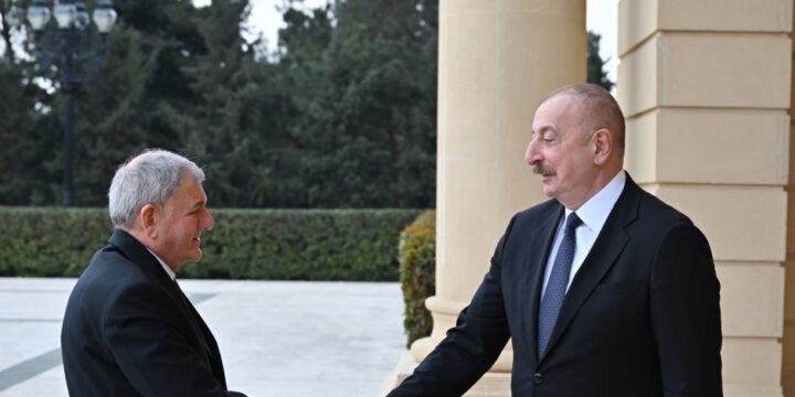 President Ilham Aliyev met with President of Iraq Abdullatif Jamal Rashid