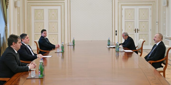 Prezident İlham Əliyev Macarıstanın iqtisadi inkişaf nazirini qəbul edib