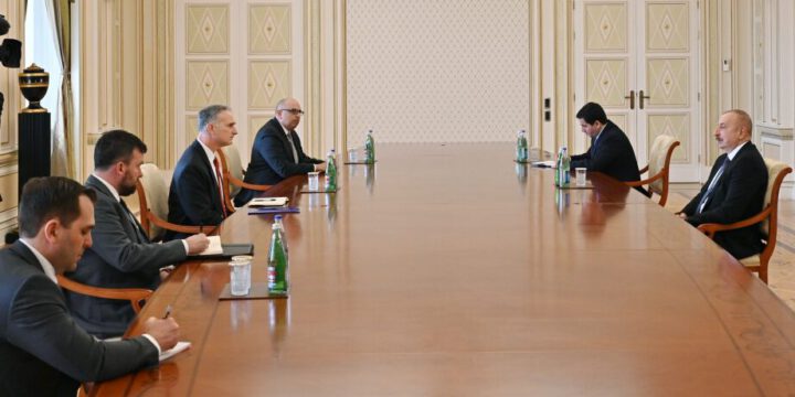 President Ilham Aliyev received U.S. Department of State Senior Advisor