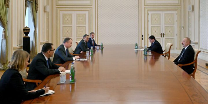 President Ilham Aliyev received EU Special Representative for South Caucasus