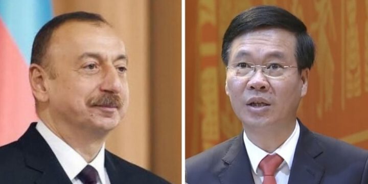 President Ilham Aliyev congratulates Vo Van Thuong on his election as President of Vietnam