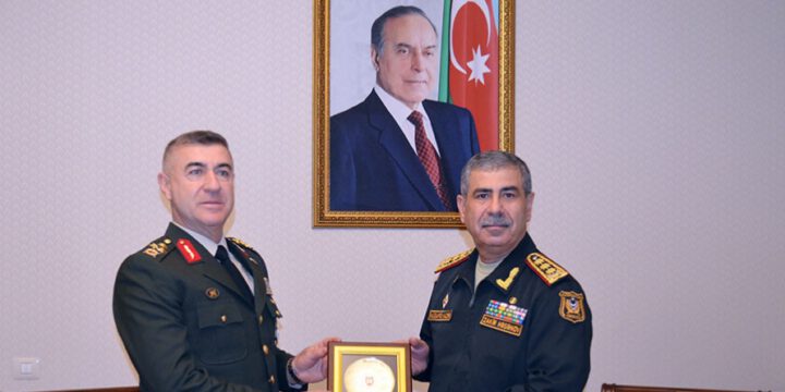 Azerbaijan Defense Minister meets with NATO representative