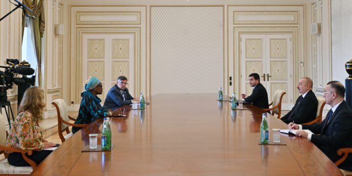 President Ilham Aliyev received Executive Director of Joint United Nations Programme on HIV/AIDS